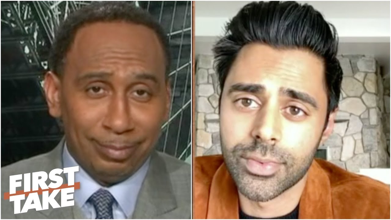 Hasan Minhaj reacts to the debut of The Last Dance & stuns Stephen A. with an NBA take | First Take