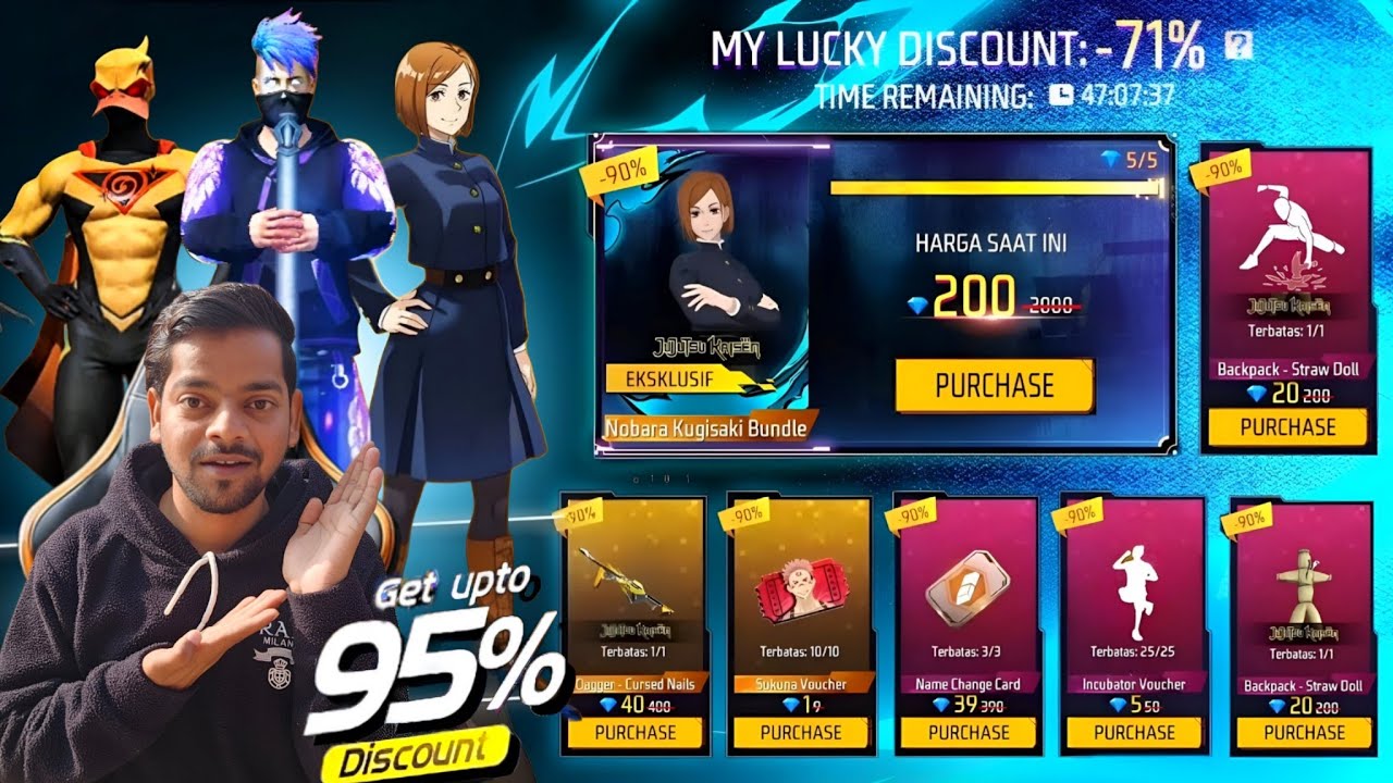 Free Fire Mystery Shop 😱 | Big Discount + Rare Bundles 🔥