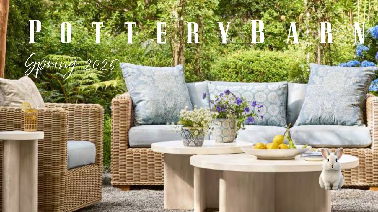 POTTERY BARN SPRING DECORATING IDEAS 2025 | SHOP IN PERSON WITH ME