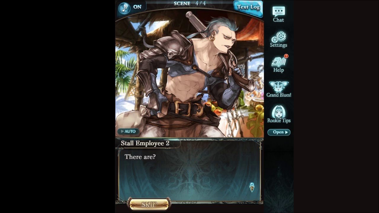 Granblue Fantasy - Sandalphon (Summer) - Skill Fate Episode (3/3)