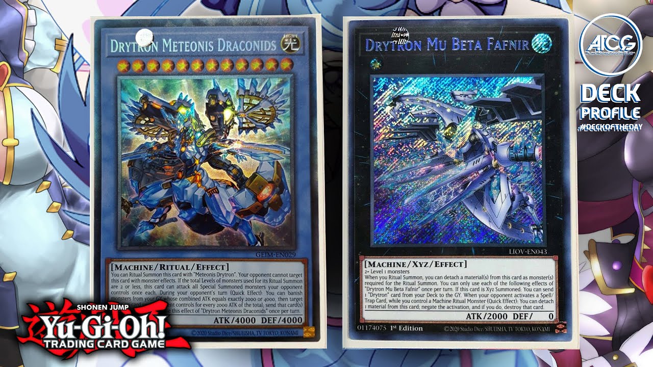 Yu-Gi-Oh! DRYTRON Deck Profile (COMPETITIVE) - Post LIGHTNING OVERDRIVE (June 2021)