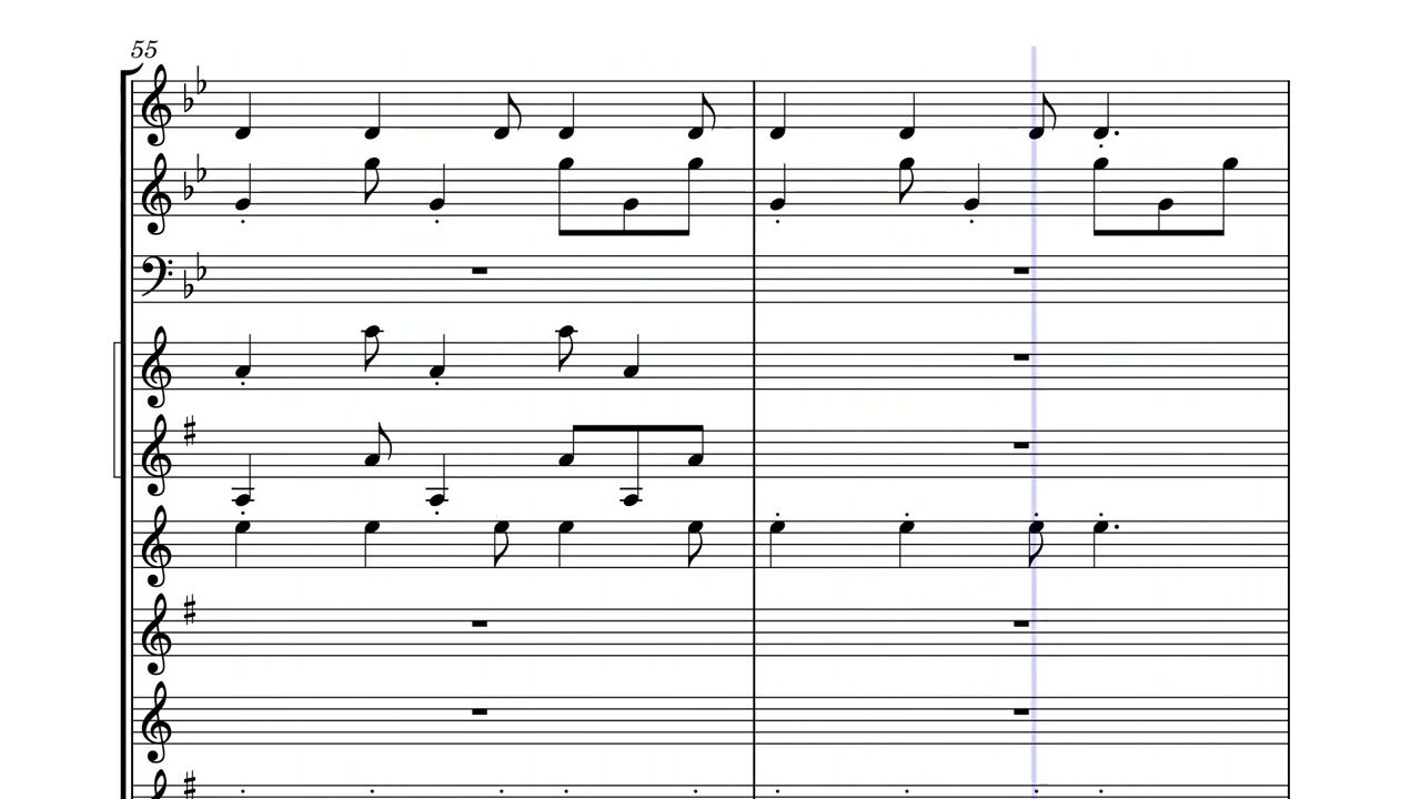 Can't stop Raving - Dune arr. Scaver