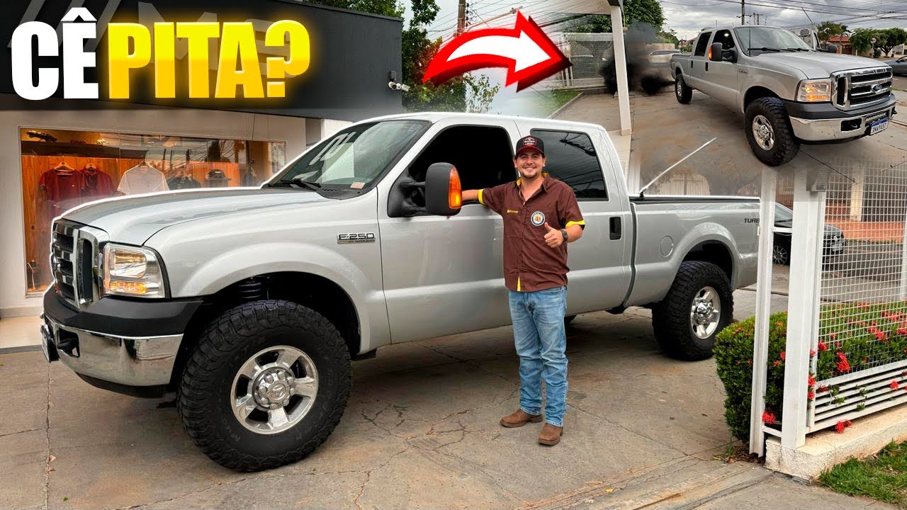 ELE TROCOU UMA S10 NESSA F-250 6 CIL 2004 ZERAA!!