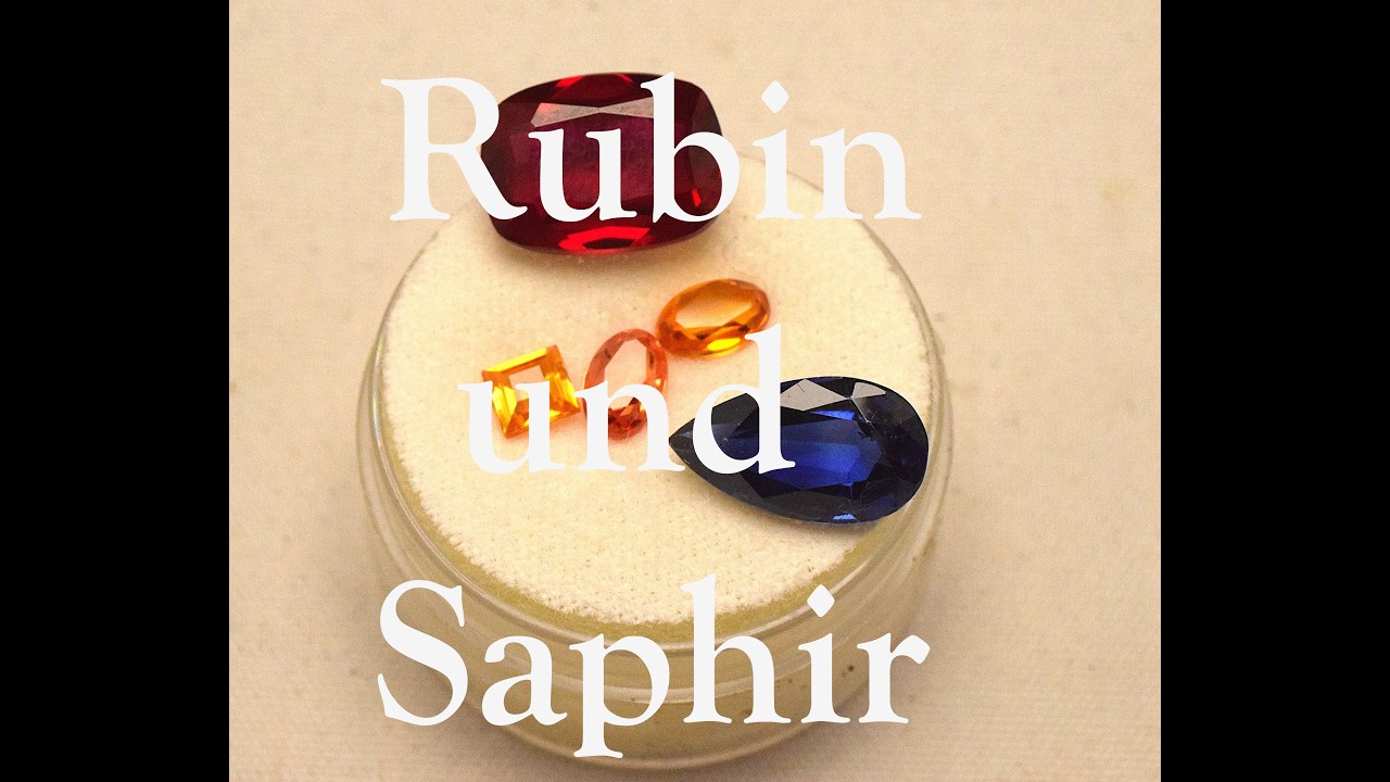 Rubin und Saphir: Sind die beiden verwandt?