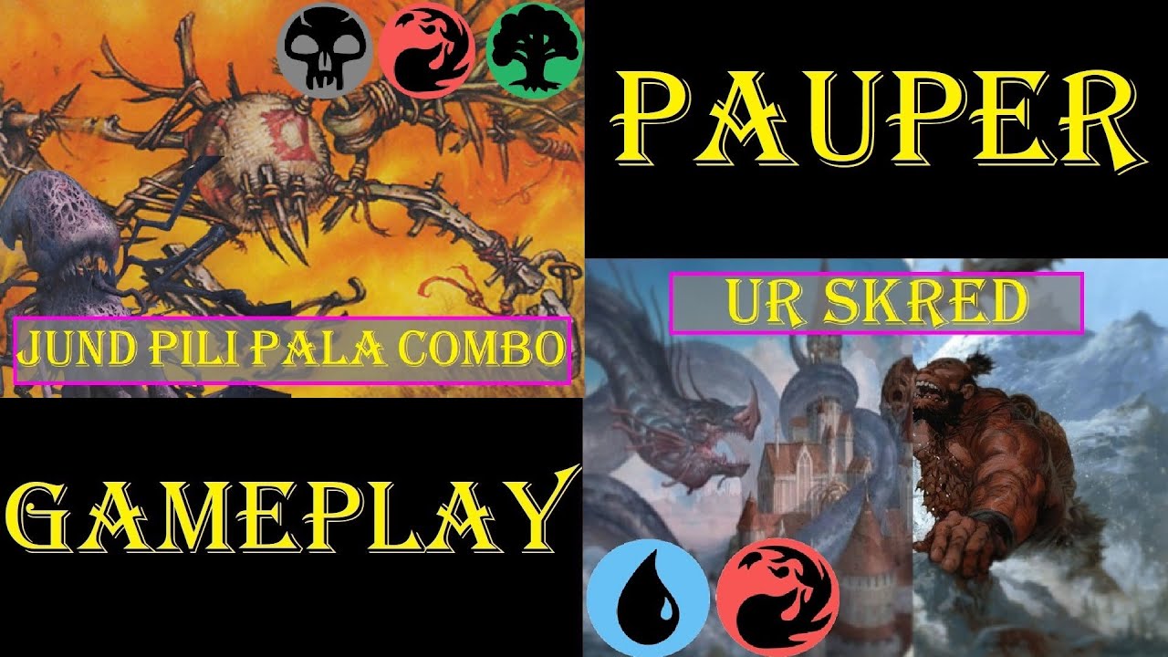 Jund Pili Pala Combo Vs Izzet Skred [PAUPER] | Gameplay Ao Vivo #mtgpaupergameplay #mtggameplay