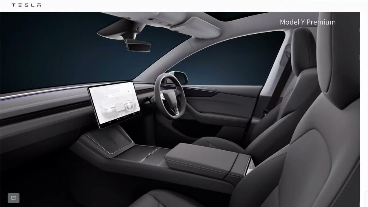 New Tesla Model Y Standard vs Premium - exterior & interior visuals