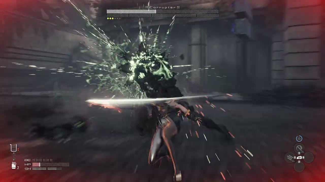 Stellar Blade 2026 02 14   Corrupter boss fight (hard mode)