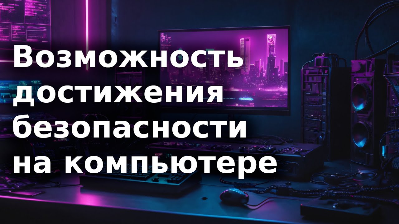 The ability to achieve security on a computer
