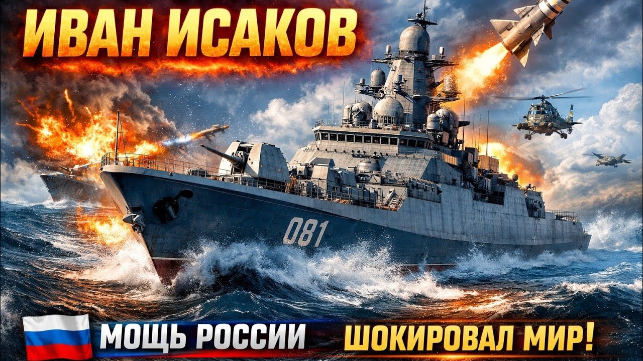 Россия выпустила «Иван Исаков» — фрегат, который меняет морскую войну