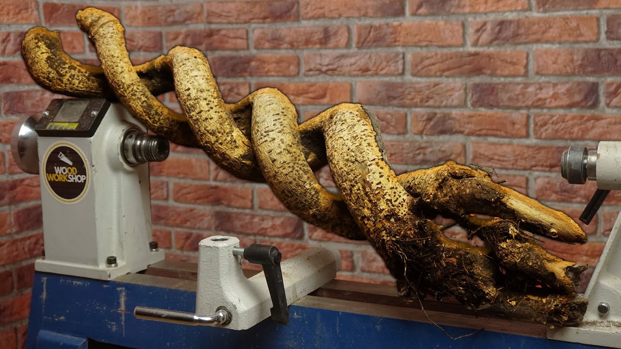 Woodturning - The Twisted Root