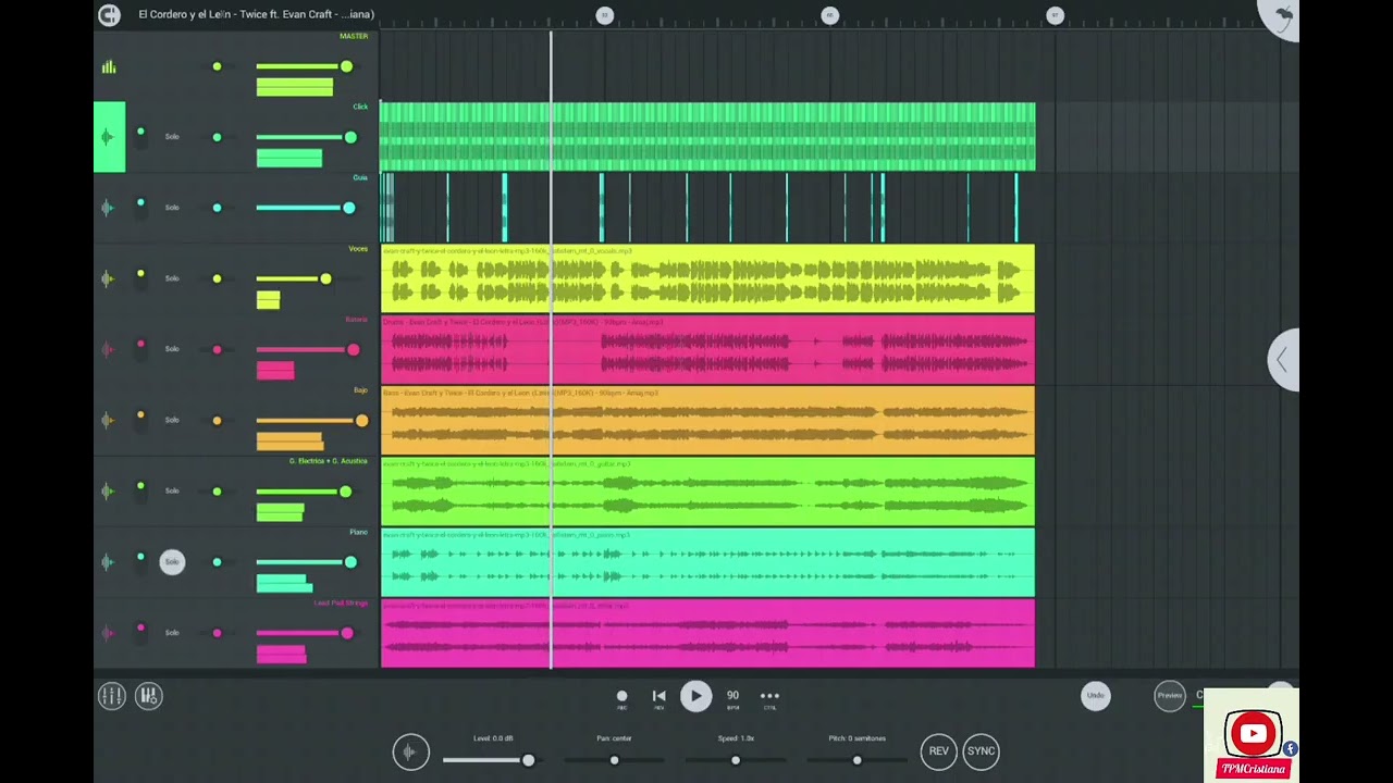 🎧🎹 Secuencia multitrack - El cordero y el León - Twice Ft. Evan Craft