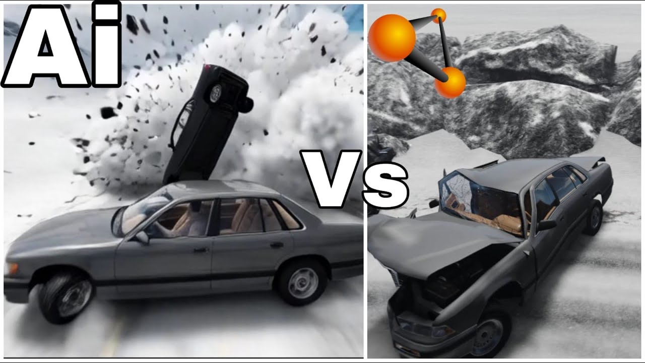THE BEAMNG.DRIVE REALISTIC CRUSHES BUT THIS DO AI #11