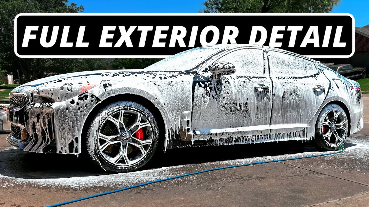 Kia Stinger Full Detail - Wash, Polish & Ceramic Coating