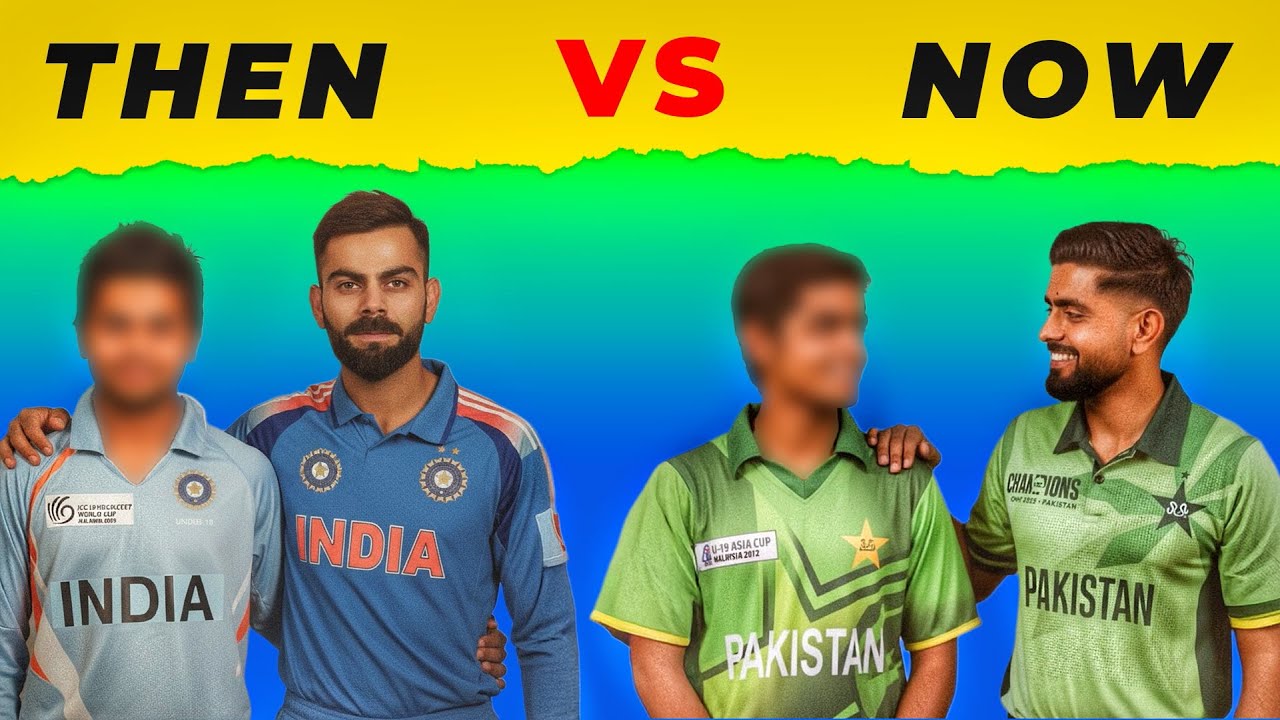 Famous Cricketers, Then vs Now Comparison