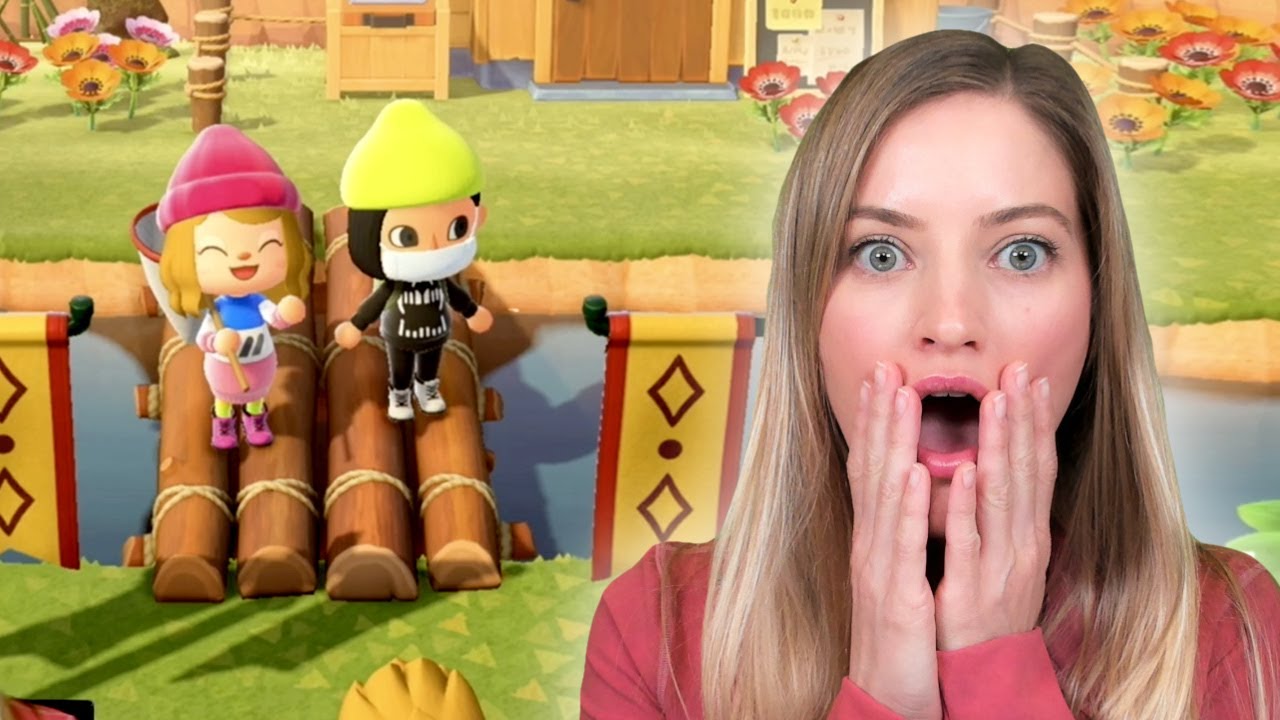Посещение УДИВИТЕЛЬНОГО острова Animal Crossing New Horizons!!