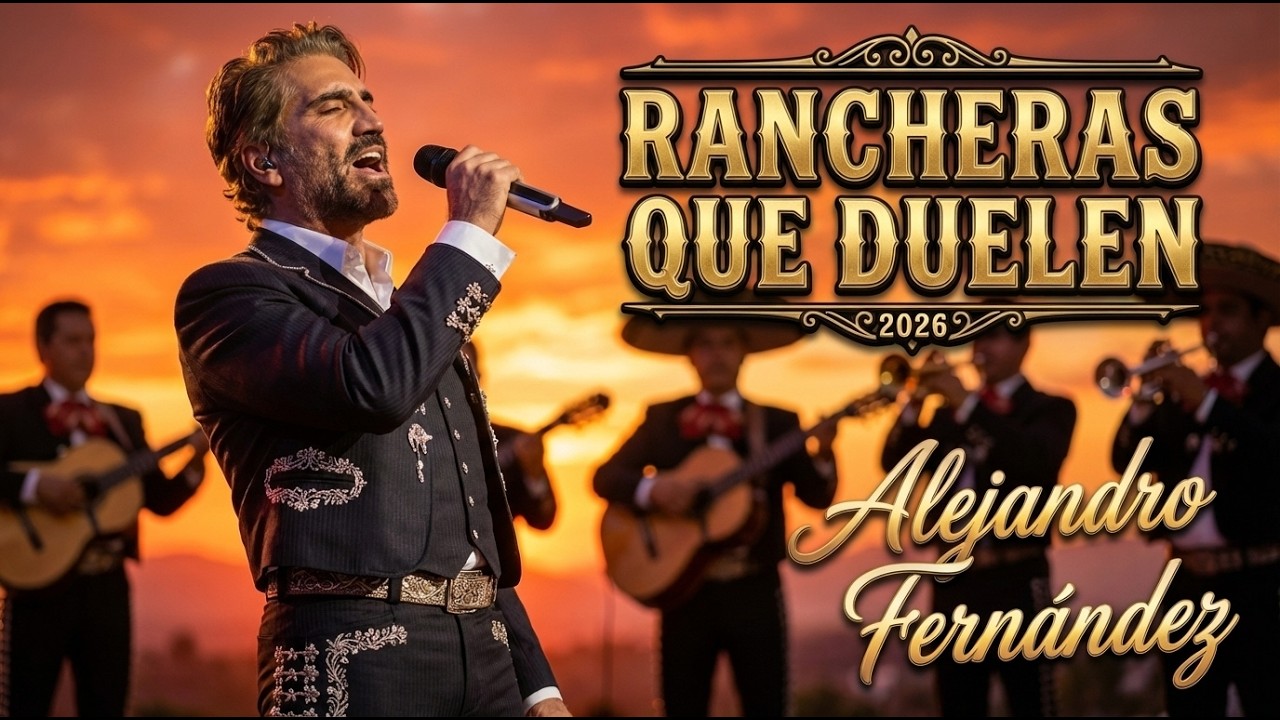 Rancheras Mexicanas 2026 - Alejandro Fernandez style | Timeless Mexican Love Songs Collection