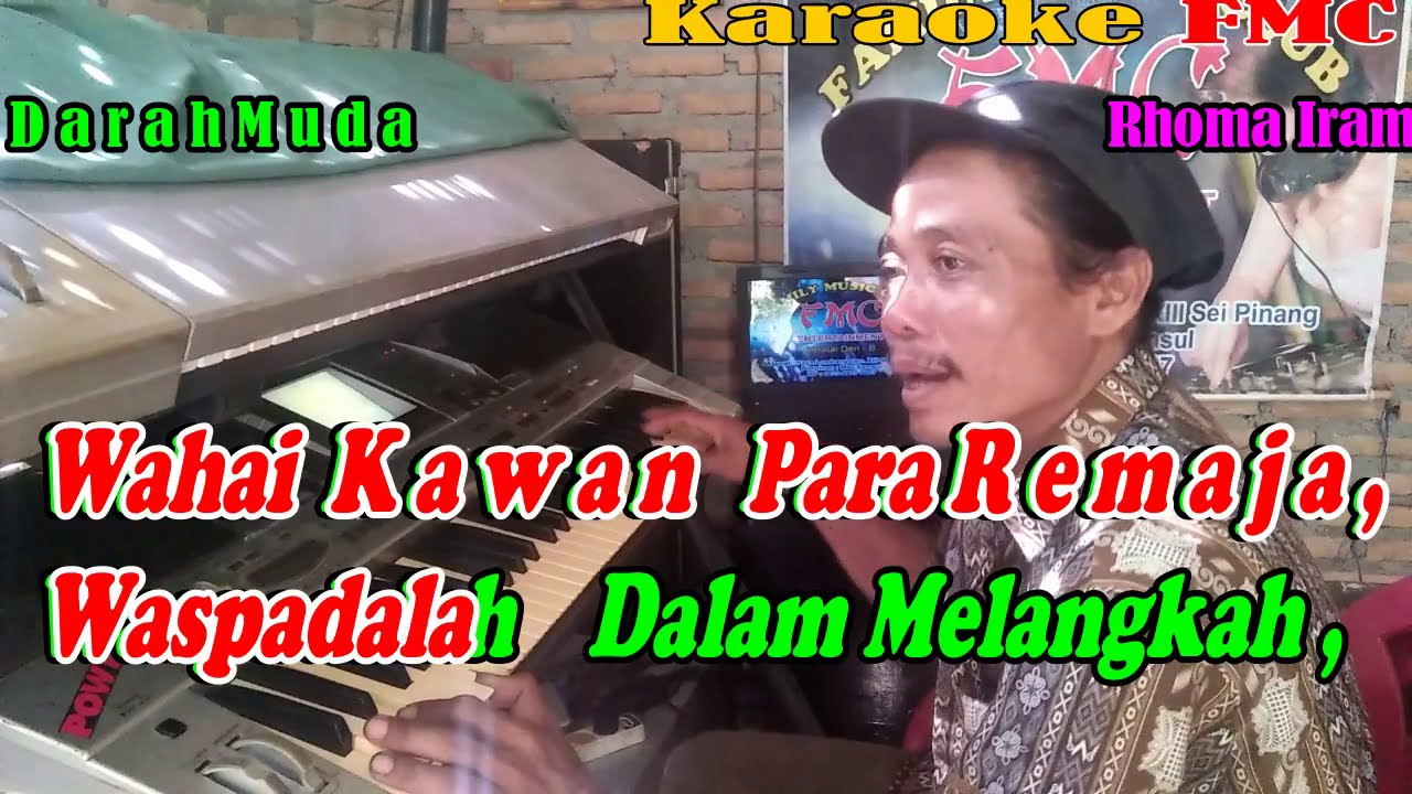 Darah Muda Patam || By H. Rhoma Irama || KARAOKE KN7000 FMC
