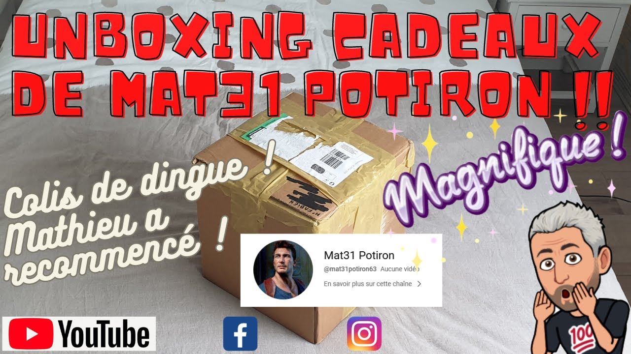 #179 - Unboxing colis/cadeau de 