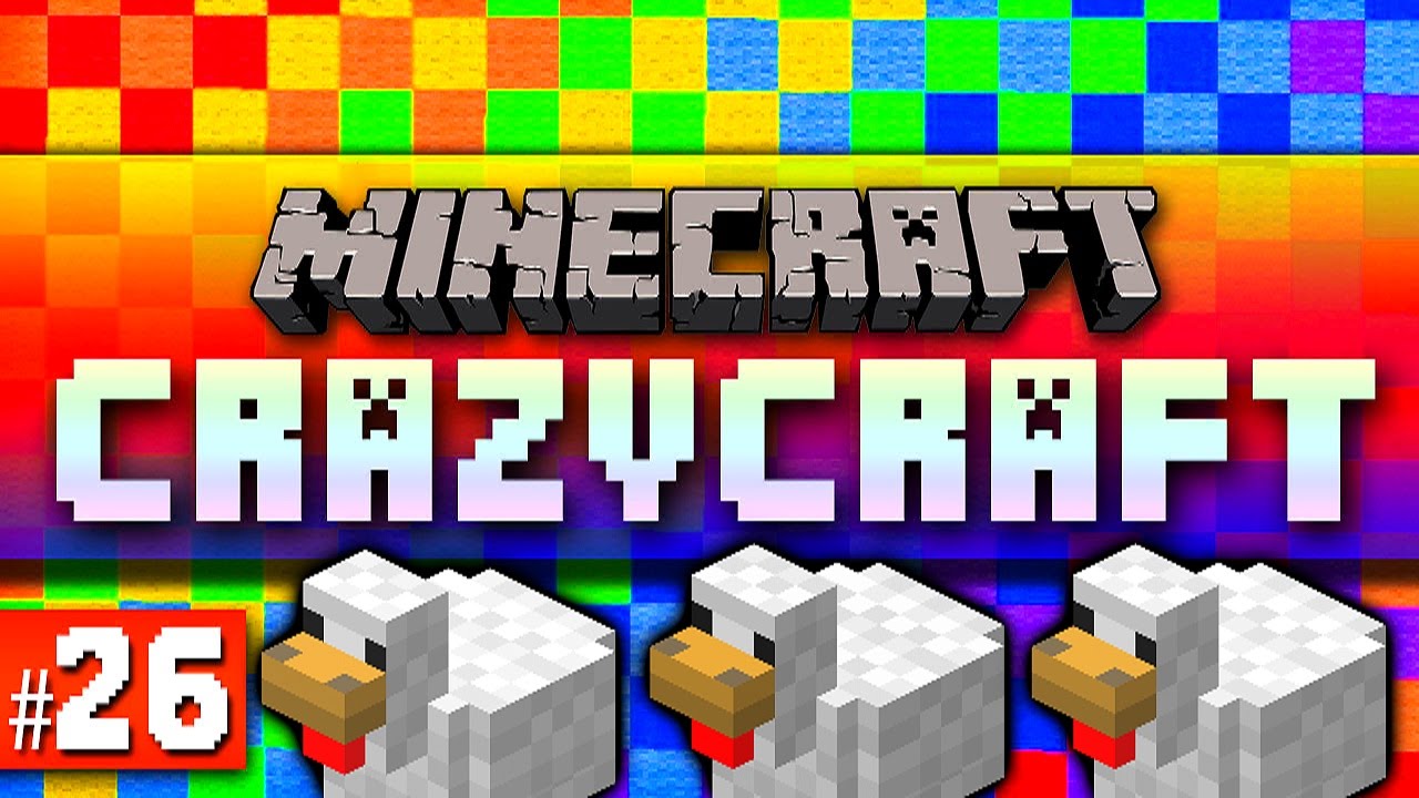 Моды Minecraft Crazy Craft #26 «КУРИНЫЙ ШАЛОСТЬ!» от Vikkstar (Minecraft Crazy Craft 2.0)