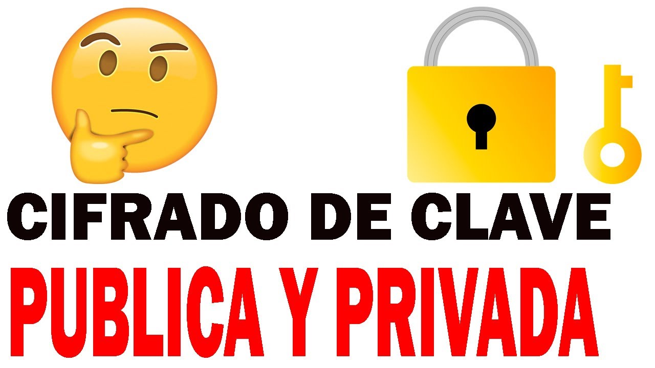 CIFRADO de Clave P&Uacute;BLICA y PRIVADA en BITCOIN y las CRIPTOMONEDAS 👉Explicado para Principiantes