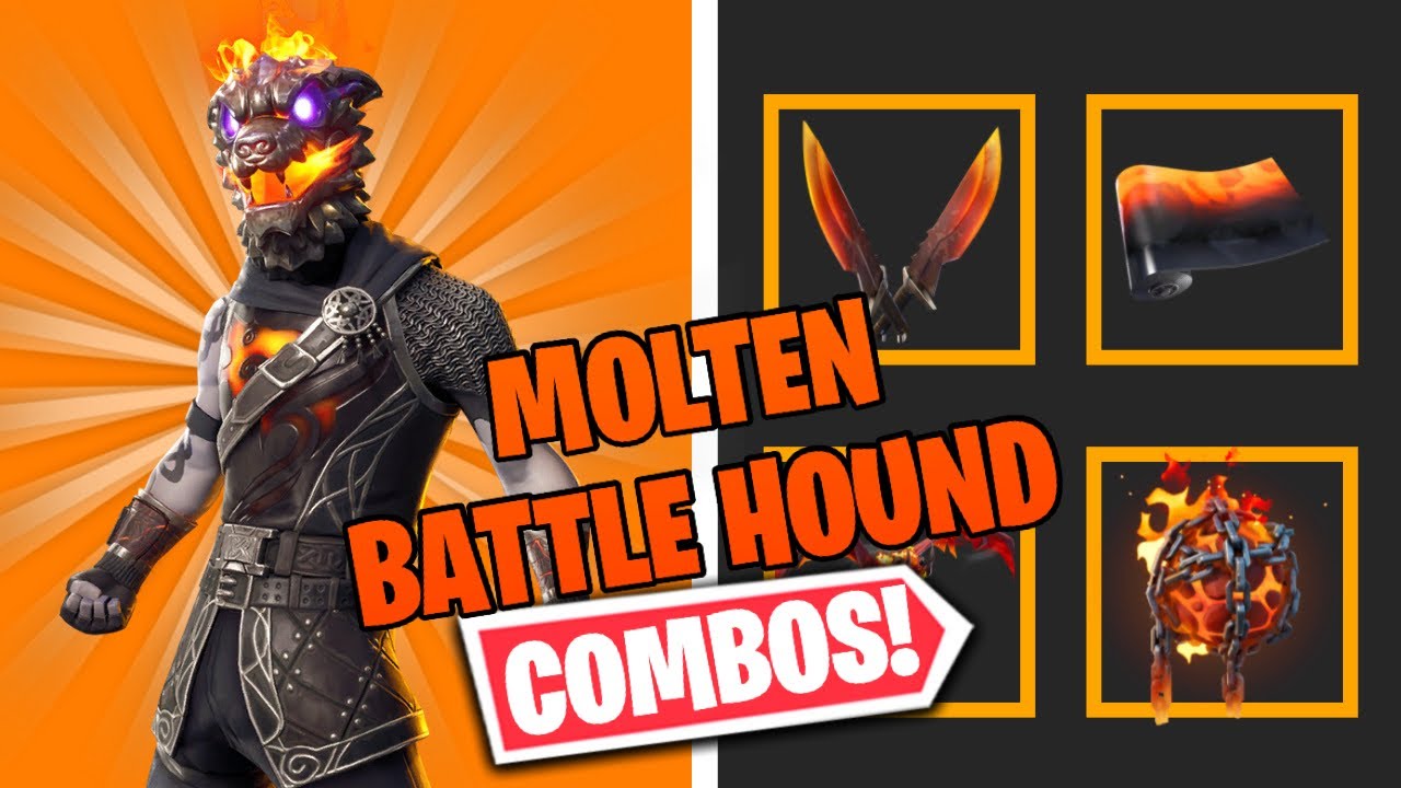 MOLTEN BATTLE HOUND COMBOS | LAVA LEGENDS PACK