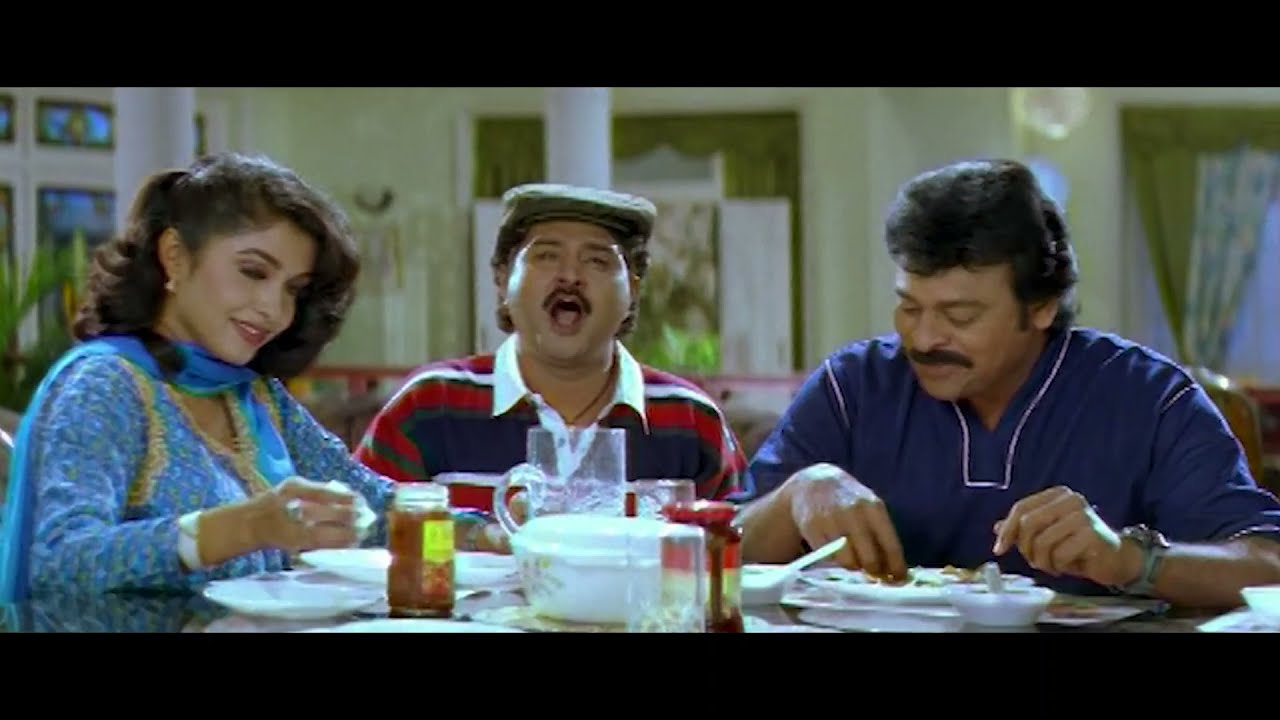 Chiranjeevi & Ramya Krishna Best Scene || Maa Cinemalu