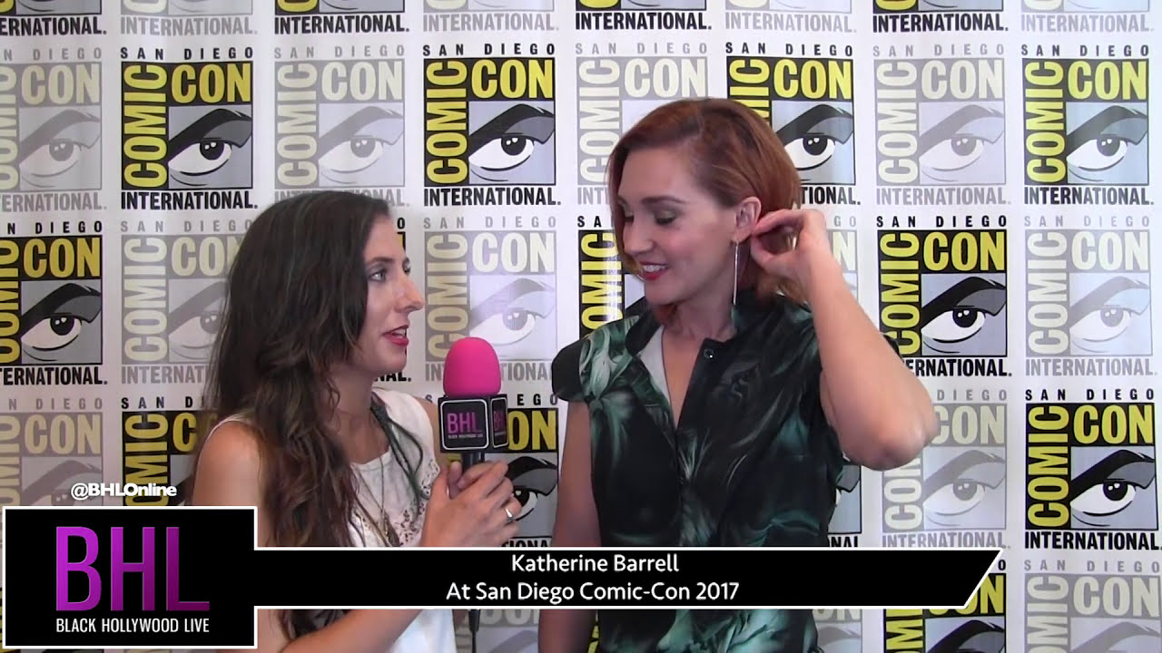 Katherine Barrell (Wynonna Earp) at San Diego Comic-Con 2017