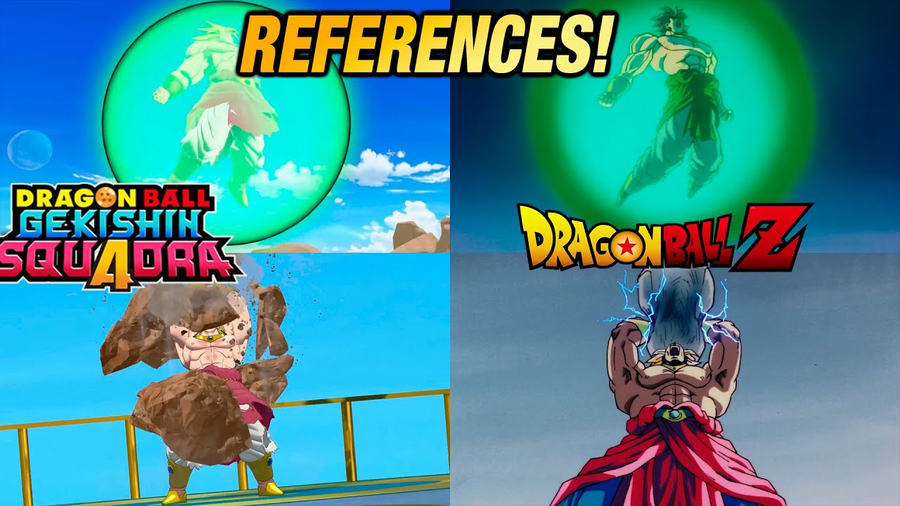 Gekishin Squadra Season 2! The Broly (Z) References