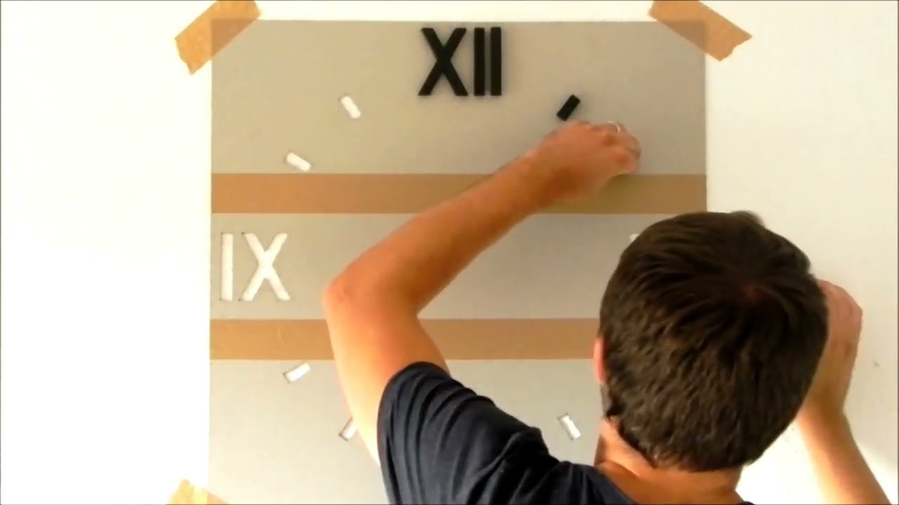 HolzKaspero Montageanleitung für die Wanduhr Kasper'o'clock