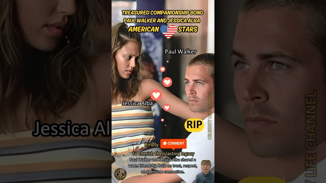 Paul Walker and Jessica Alba: A Brief Hollywood Friendship in the United States of America