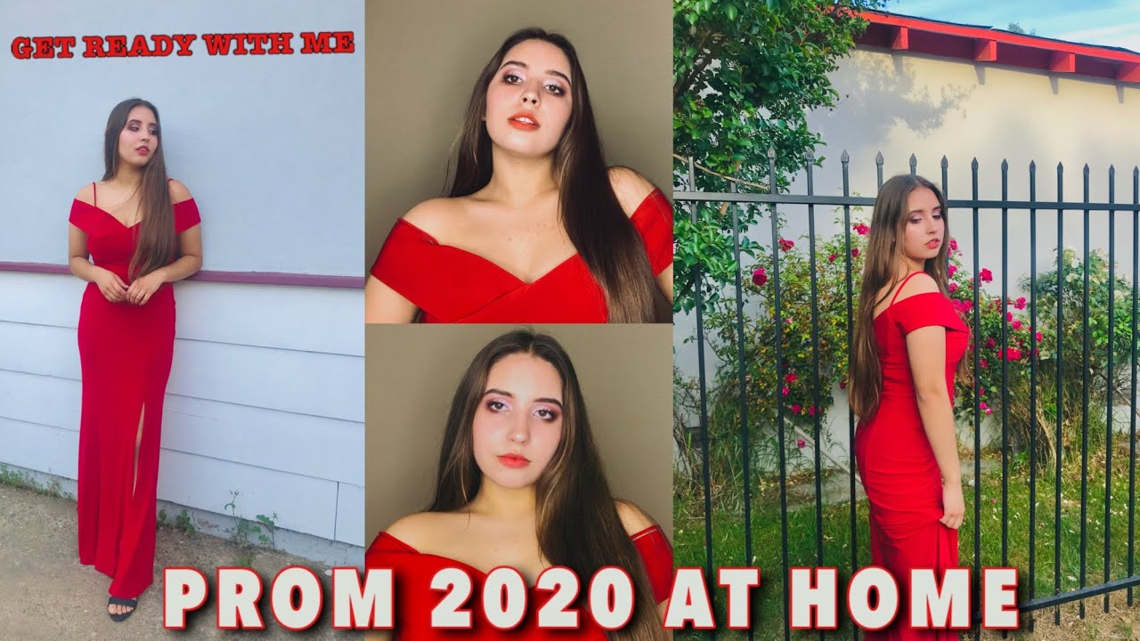 SENIOR PROM at HOME 2020 (GET READY WITH ME + Party) @alosday8942