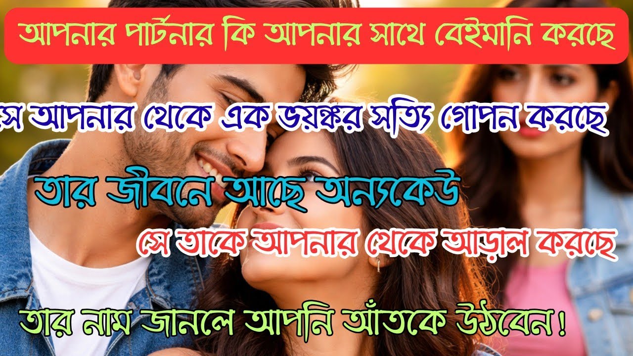 আপনার পার্টনার আপনার সাথে বিশ্বাসঘাতকতা করছে।আপনার থেকে কাউকে আড়াল করছে।তার হৃদয়ে আছে অন্য কেউ।