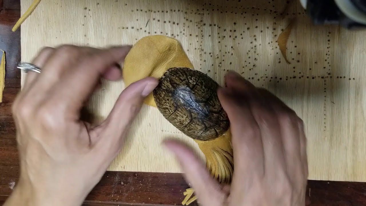 Native Pouch - How I Made an Eastern Mud Turtle Shell Pouch