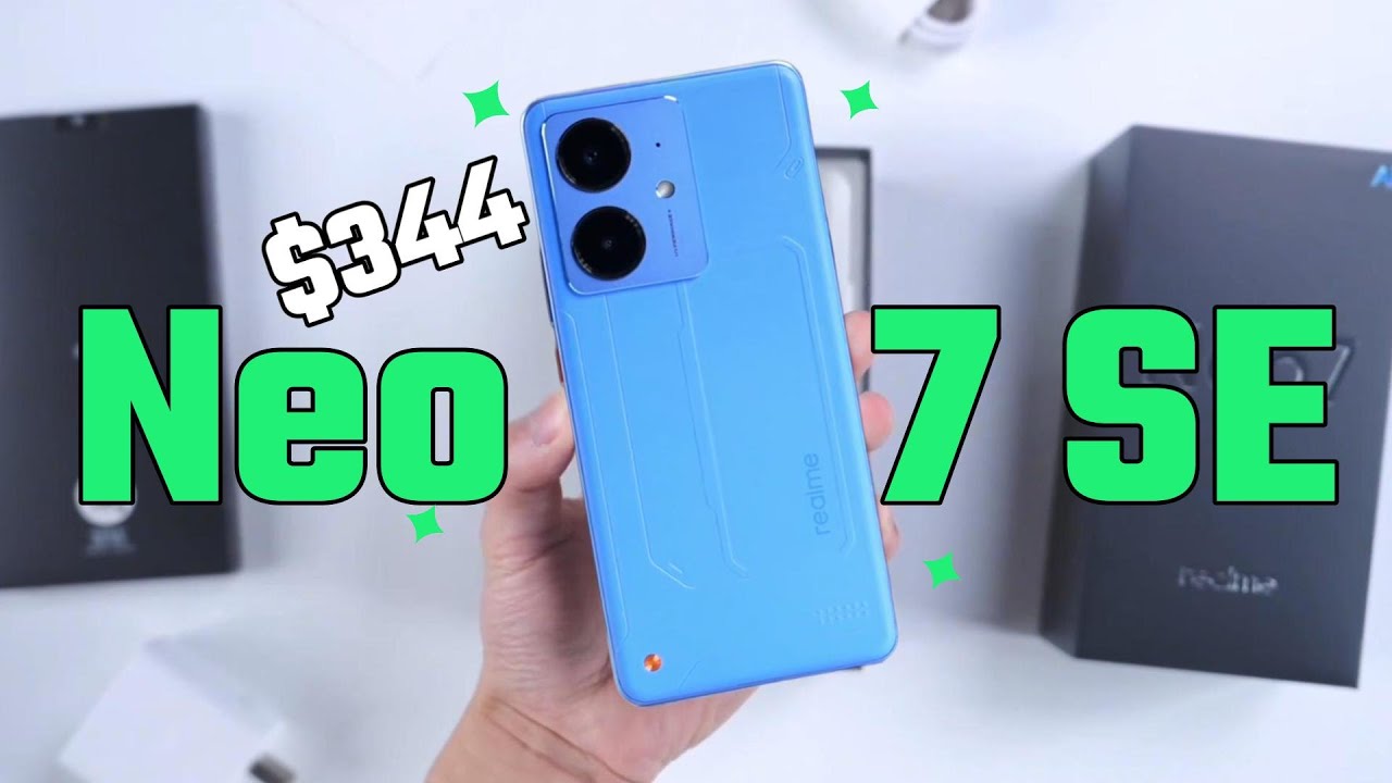 Realme Neo 7 SE: Dimensity 8400 Max, аккумулятор 7000 мАч, 80 Вт