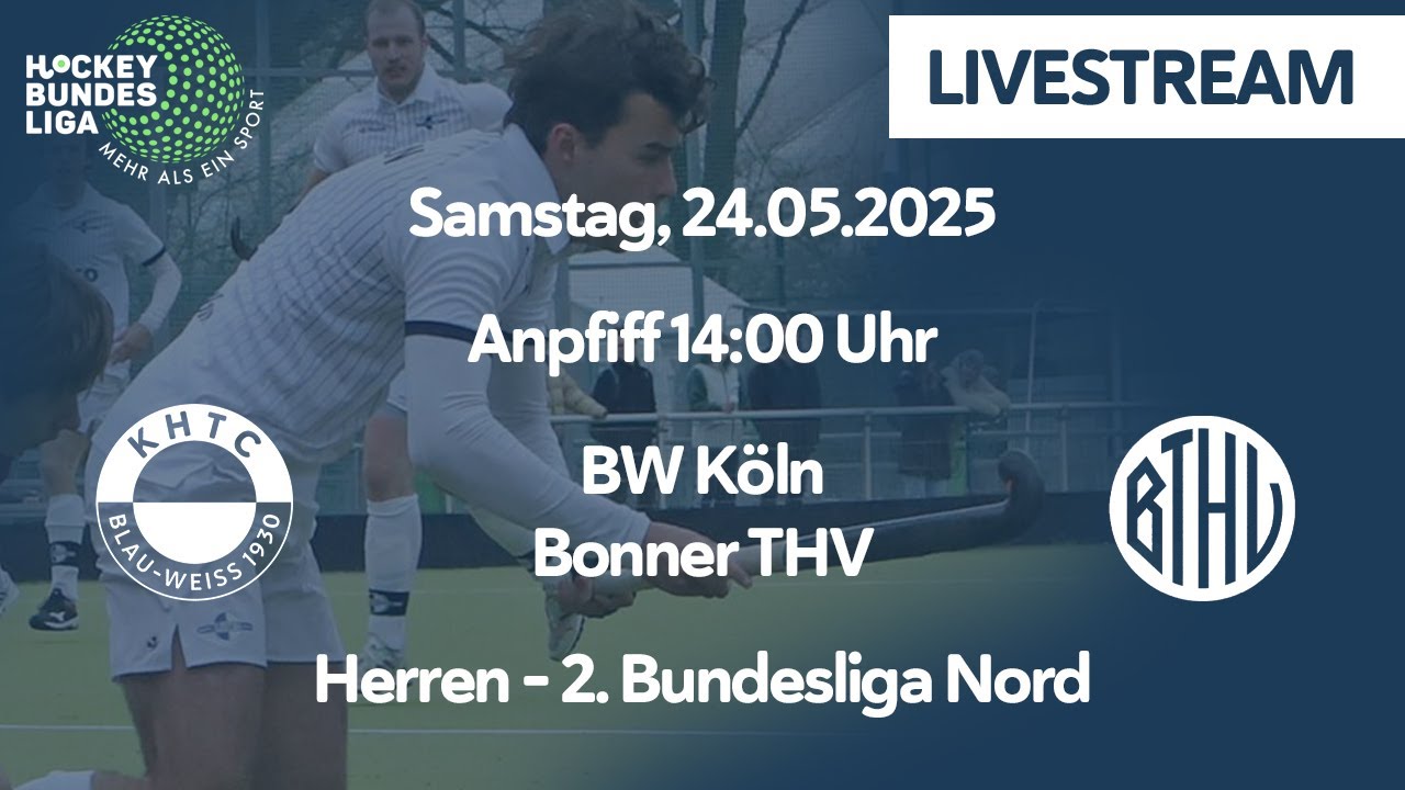Herren - 2. Bundesliga Nord - BW Köln vs. Bonner THV (16. Spieltag - Feldsaison 2024/2025)