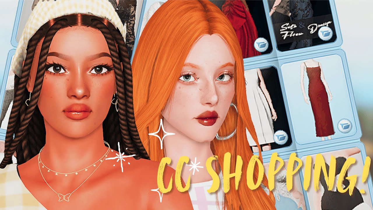 I restarted my cc folder! let's go cc shopping | the sims 3
