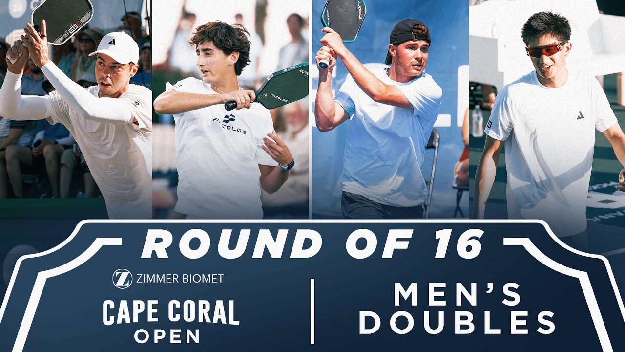 Parenteau/Tardio vs Truong/Johnson at the Zimmer Biomet Cape Coral Open