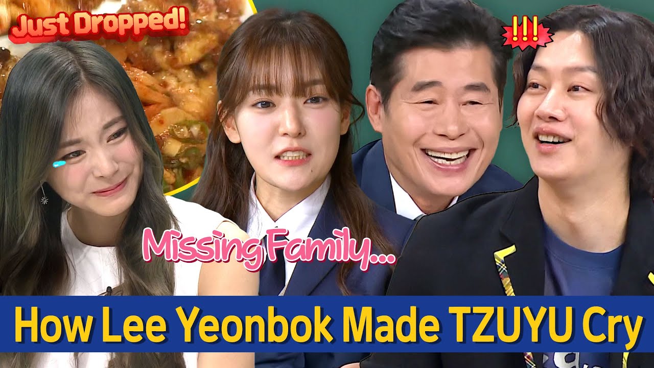 [Knowing Bros] Why Did TWICE's TZUYU Cry on 'Chef & My Fridger'? 😥