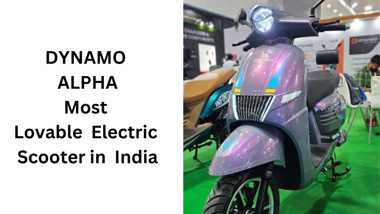 Dynamo Alpha || Most lovable electric scooter || SADHNA ELECTRIC GALLERY