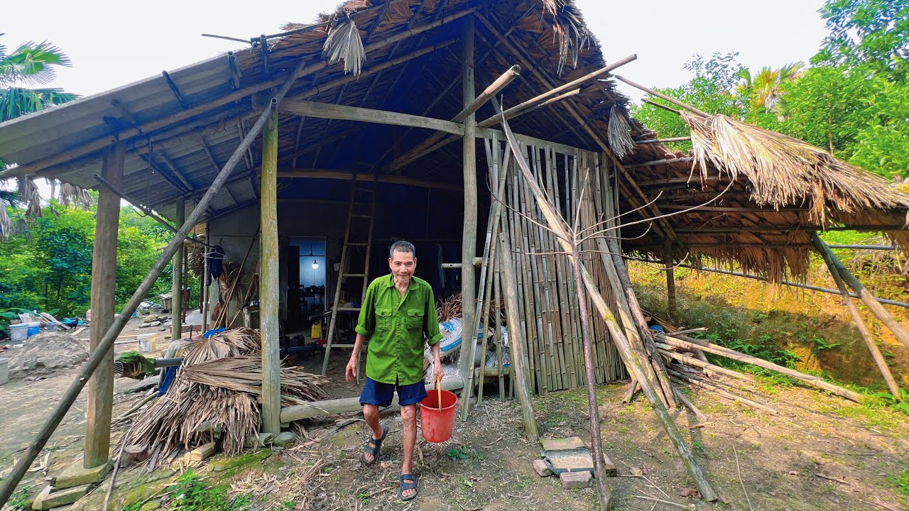 A Broken Hut Reborn: Giving a Poor Elderly Man His Smile Back -- P1