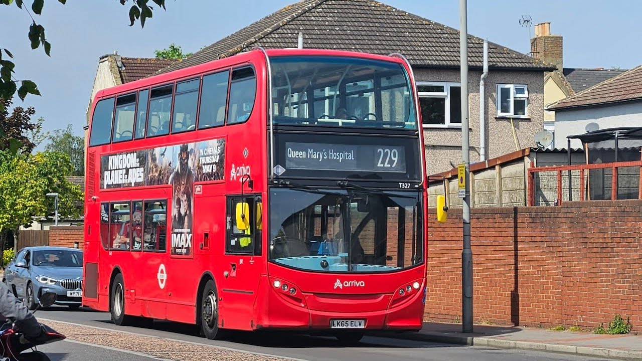 Arriva London T313 LK65EMX route 229 (Roaring Beast)