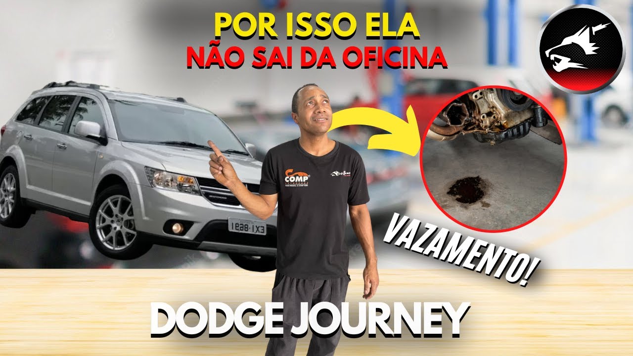 DODGE JOURNEY ESTAVA COM VAZAMENTO SÉRIO! APRENDA A RESOLVER
