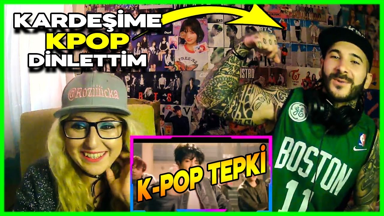KARDEŞİM İLK KEZ KPOP DİNLEDİ ( BTS, BLACKPİNK, STRAY KİDS ) | K-POP TEPKİ