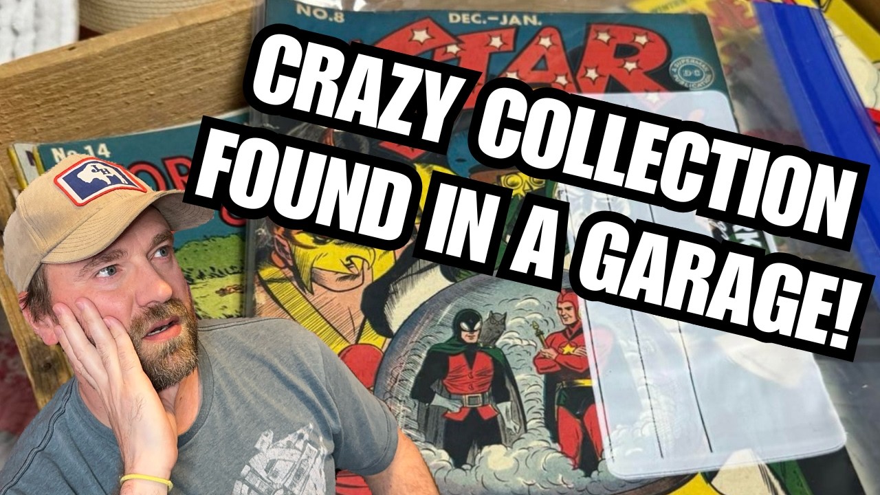 Found In the Garage! $200,000 Rare Comic Collection!
