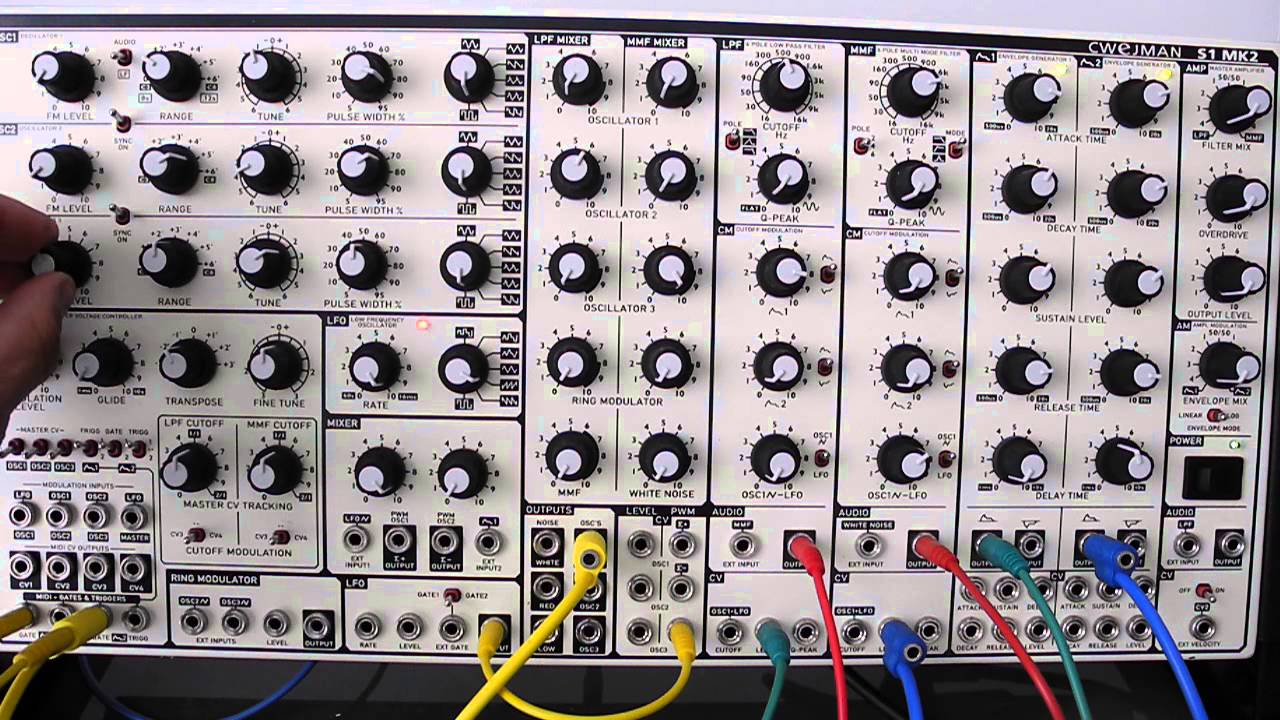Cwejman S1 standalone series #2  -dry stereo PWM drone-