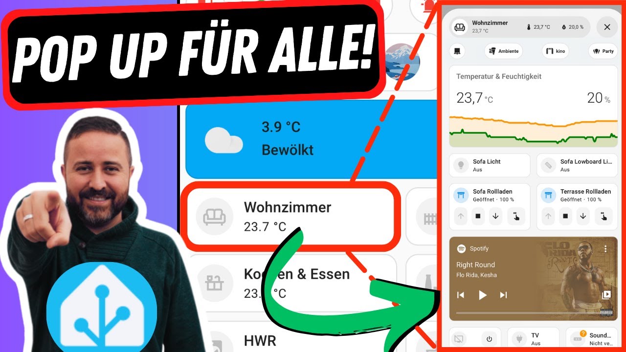So kannst du Pop ups 😍 in Home Assistant bauen 💪 Bubble Card live!