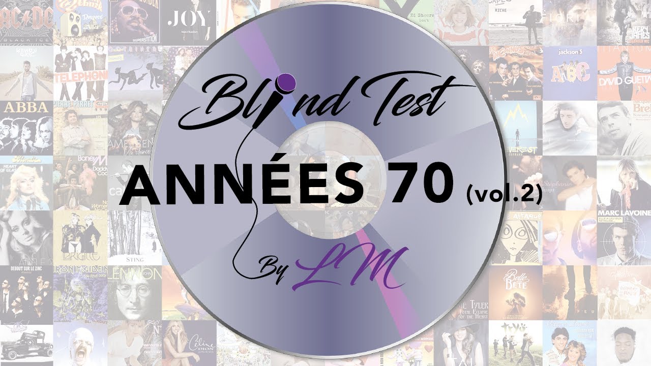 Blind test spécial 70's vol.2 (60 extraits)