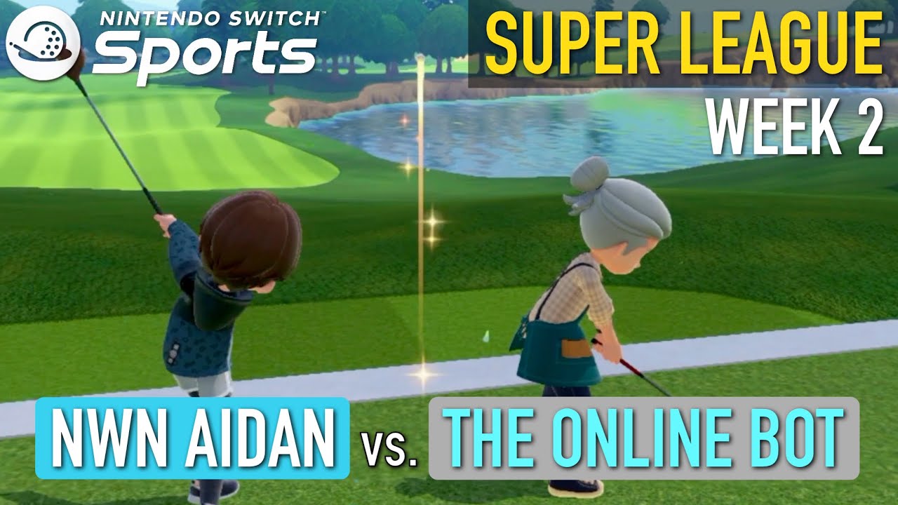 Я присоединился к Switch Sports Golf PRO League! | Неделя 2 против онлайн-бота