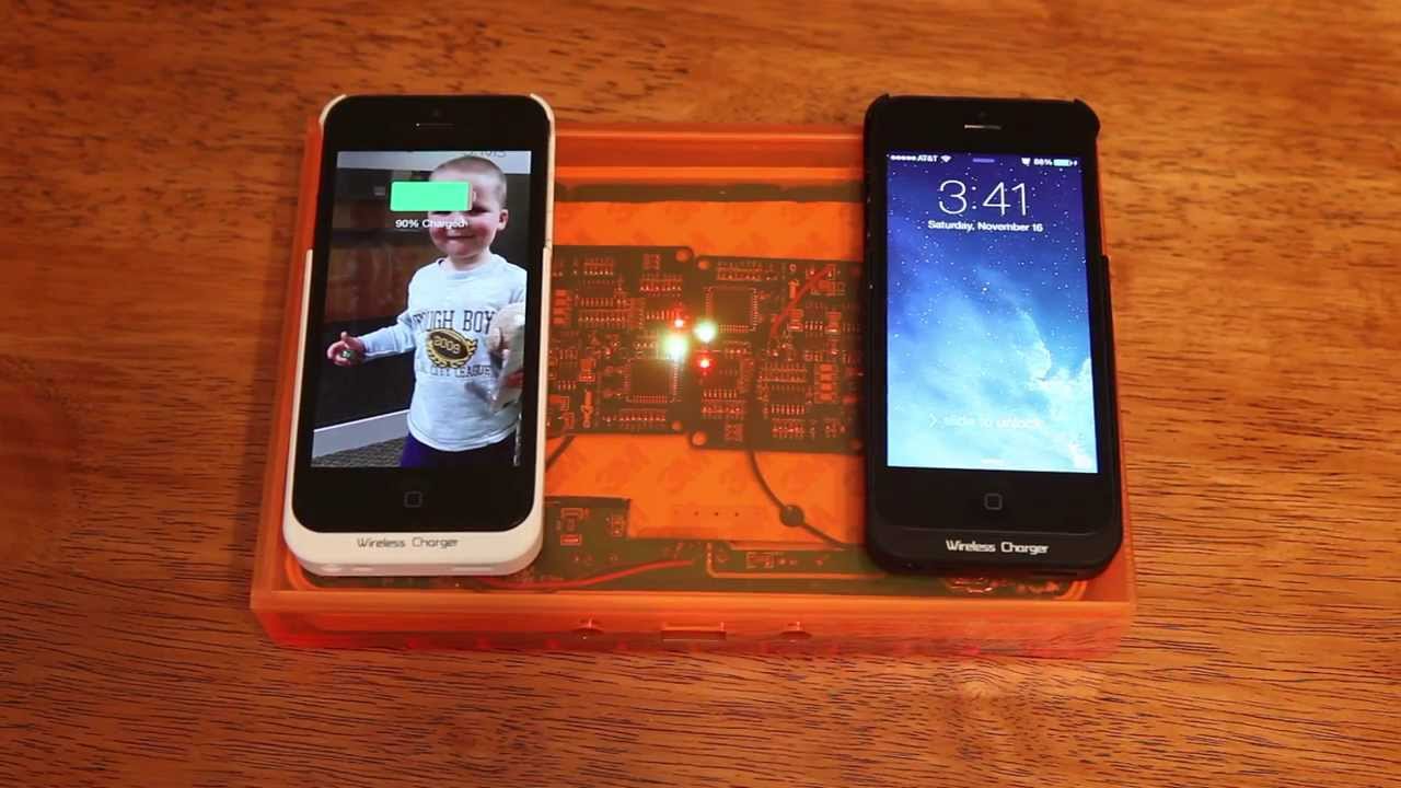 Dual Charging Pad - Qi Wireless Charger - Personalized Power Kickstarter Reward