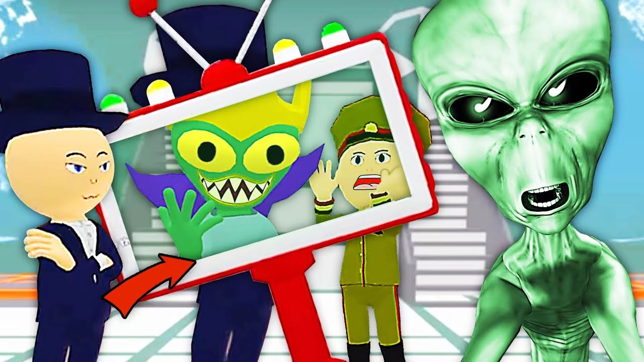 誰是外星人 同學爸爸去上了個廁所，出來變成了外星人 小熙解說（Find The Alien）